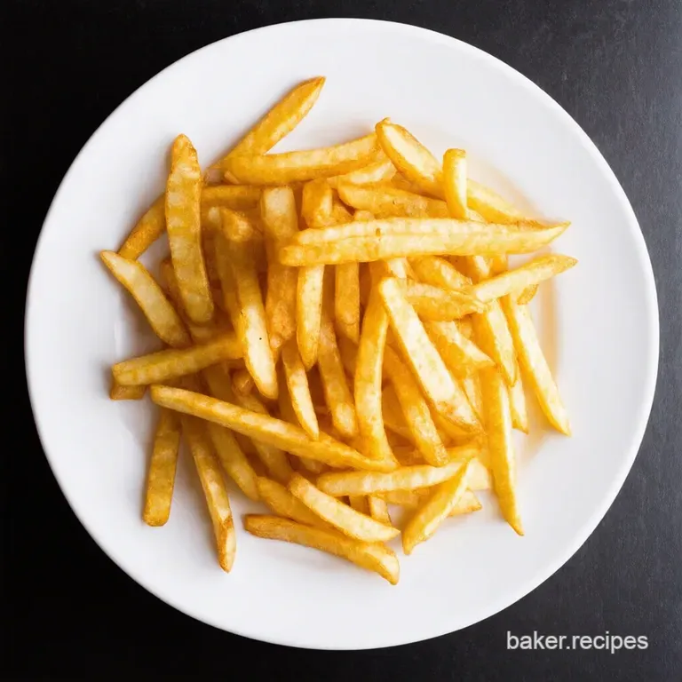 Golden Crispy HomeStyle French Fries