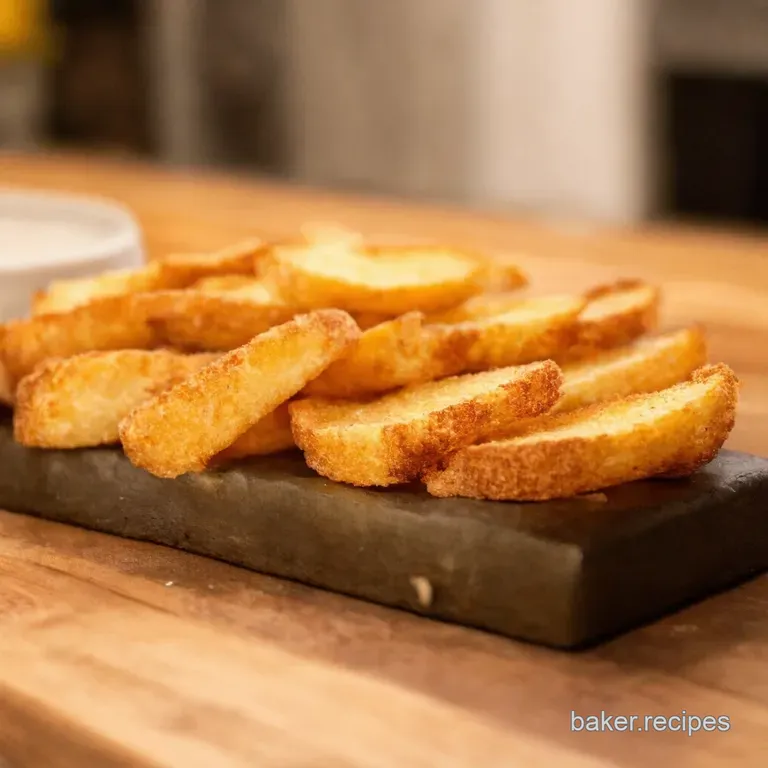 Golden Crispy Ovenbaked Potato Wedges Just Like Pub Grub presentation