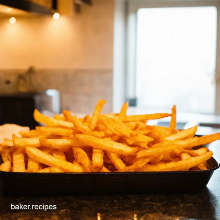 Golden Crispy Perfection How to Make French Fries the Right Way presentation