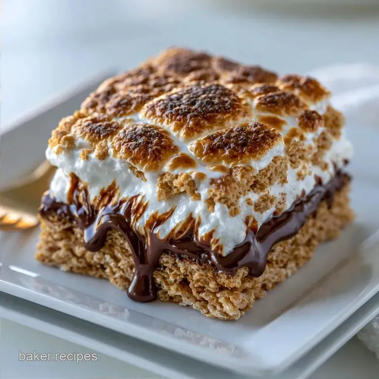 Golden Grahams Smores Bars in 15 Minutes