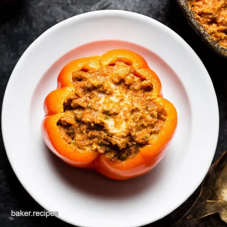 Grandmas Hearty Stuffed Bell Peppers