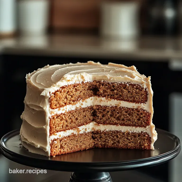 Grandmas Vintage Tomato Soup Spice Cake presentation