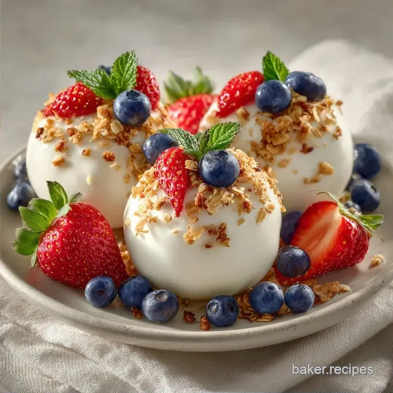 Greek Yogurt Fruit Bites: Creamy and Frozen