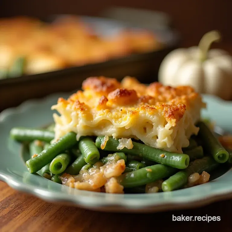 Green Bean Casserole from Good to Absolutely Brilliant presentation