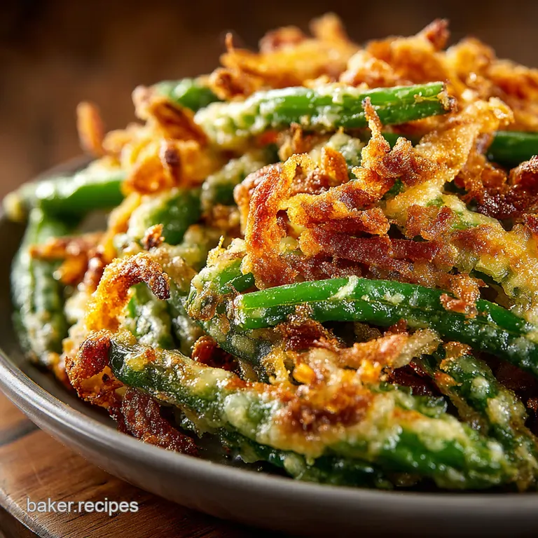 Green Bean Casserole From Scratch Deliciousness