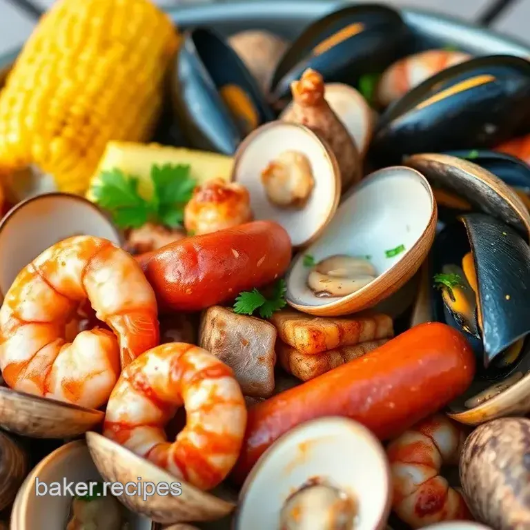 Grilled Clam Bake - A Delicious Seafood Treat