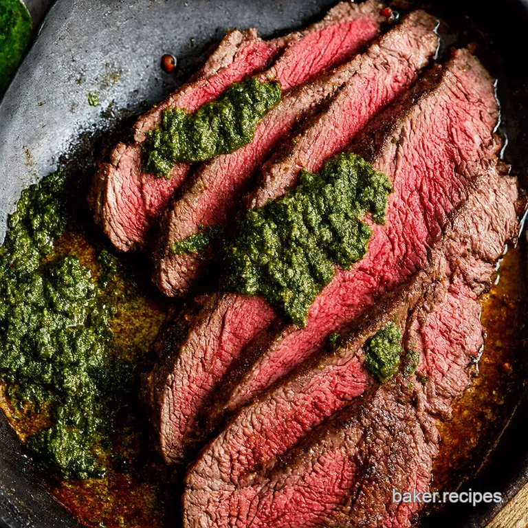 Grilled Flank Steak with Chimichurri Sauce A Flavor Fiesta