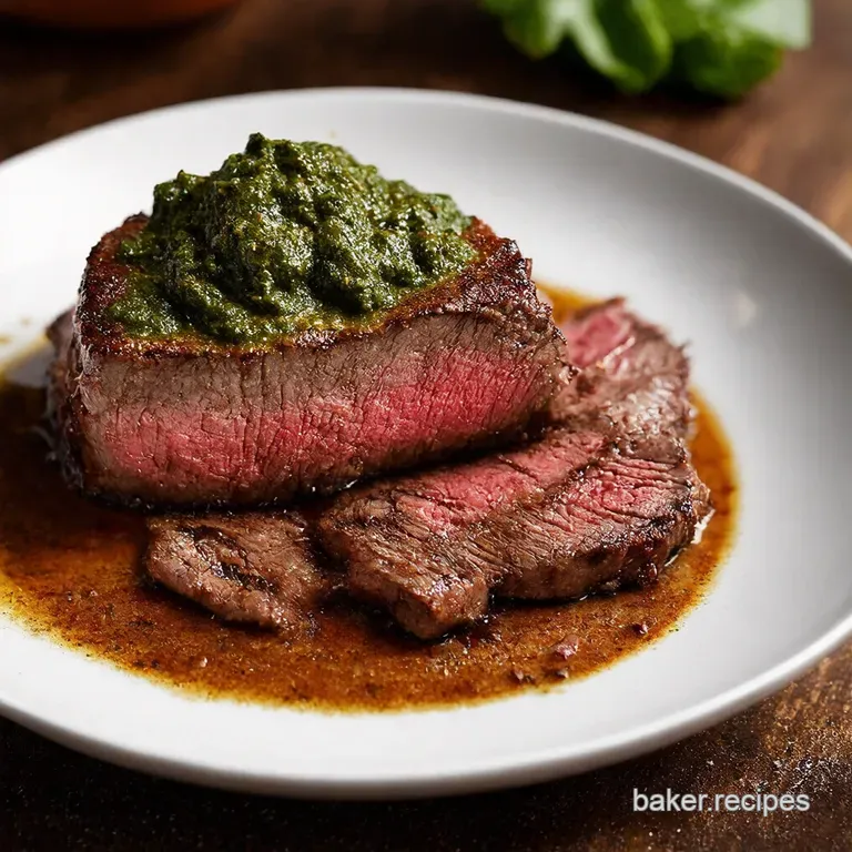 Grilled Steak with Vibrant Chimichurri