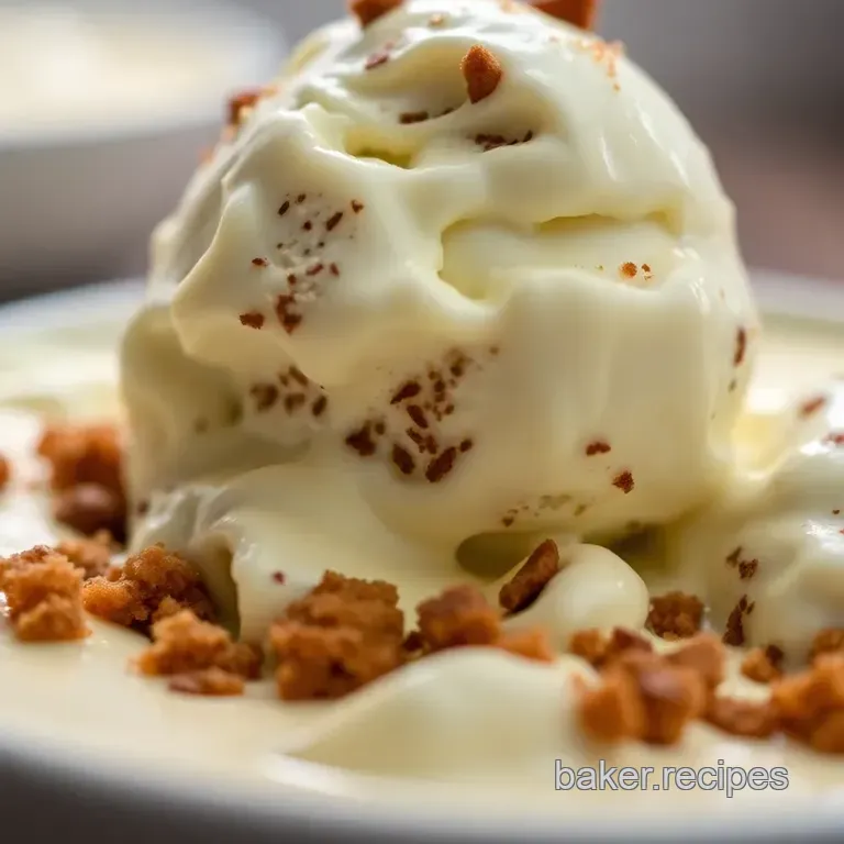 Half Baked Ben & Jerry' s Cookie Dough Ice Cream Recipe presentation