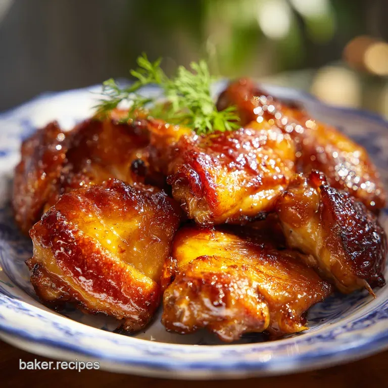 Hawaiian Chicken Recipe: Silky Glaze
