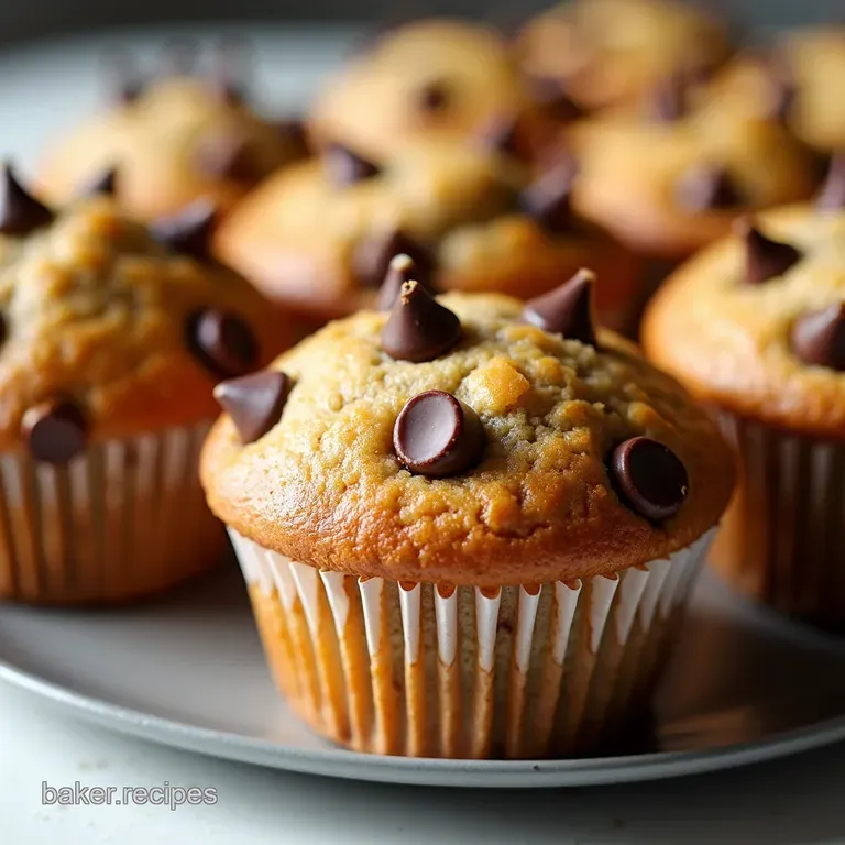 Healthy Banana Chocolate Chip Muffins The Actually Good For You Kind