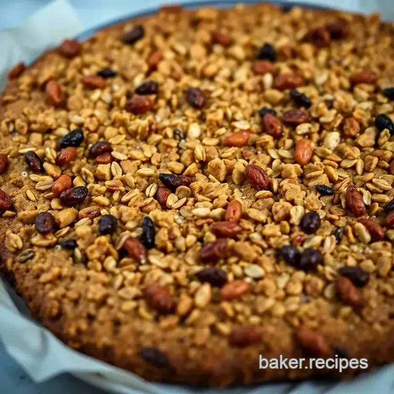 Healthy Granola Sunshine Flapjacks presentation