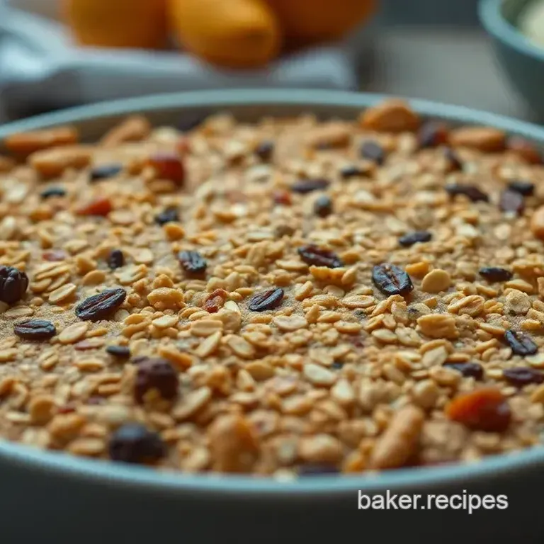 Healthy Granola Sunshine Flapjacks