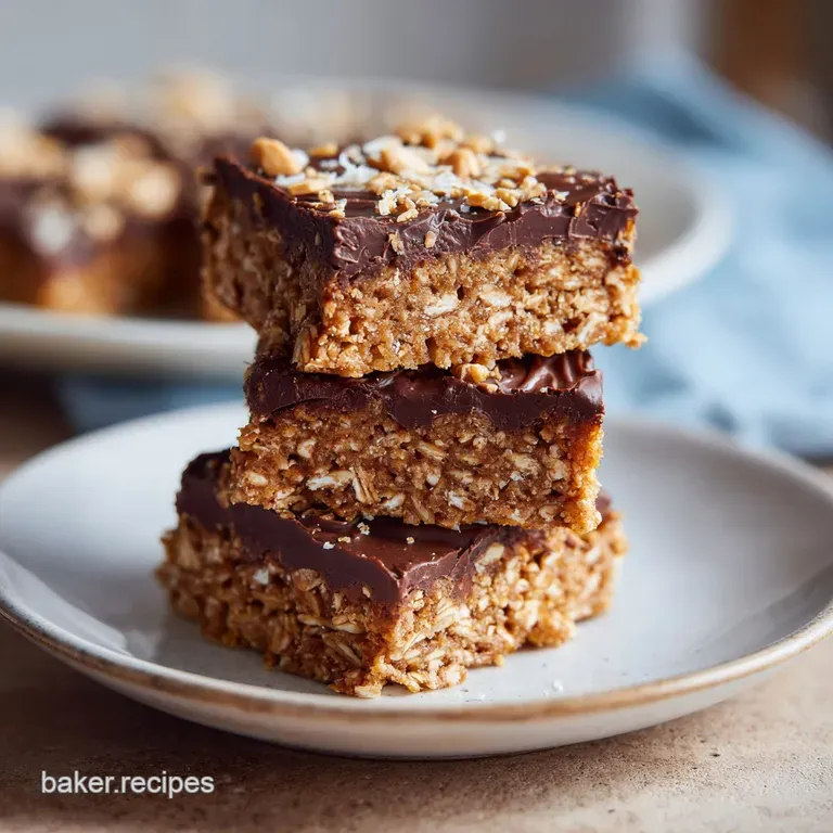 Peanut Butter Chocolate Chip Oatmeal Bars