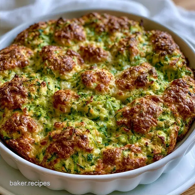 Healthy Zucchini Casserole with Yogurt