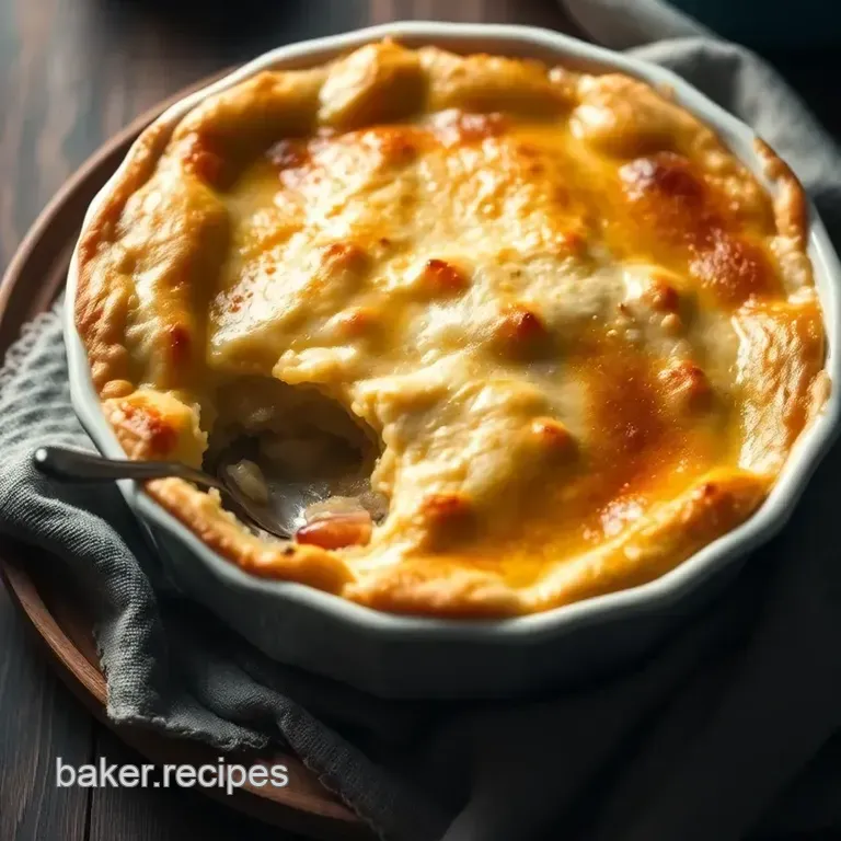 Hearty Dairy-Free Vegetable Pot Pie presentation
