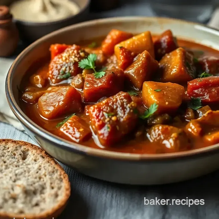 Hearty Irish Stew - a Dublin Classic presentation