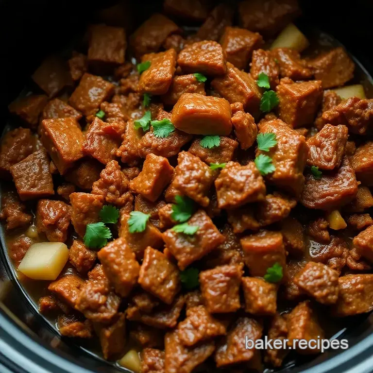 Heavenly Slow-Cooked Carnitas: Easy Crock Pot Recipe presentation