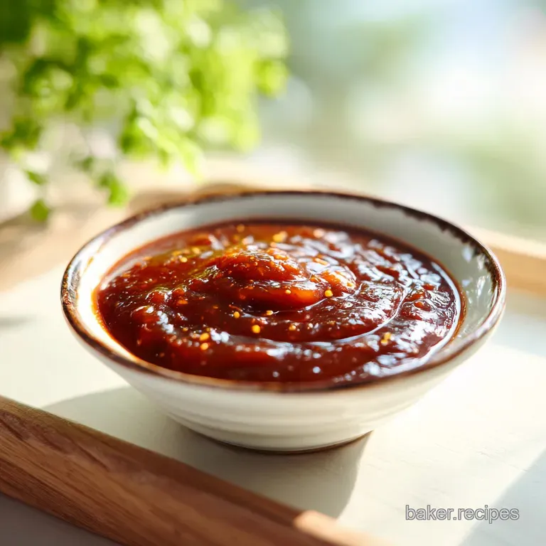 Classic BBQ Sauce Recipe