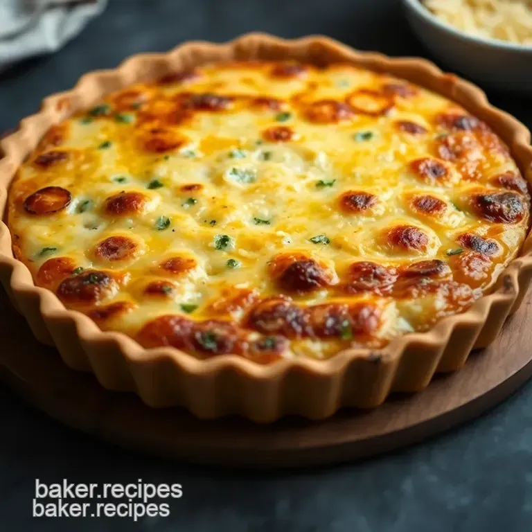 Homemade Costco-Style Quiche presentation