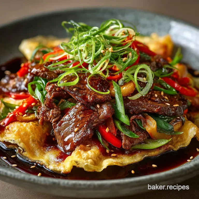 BetterThanTakeaway Mu Shu Beef with FeatherLight Mandarin Pancakes