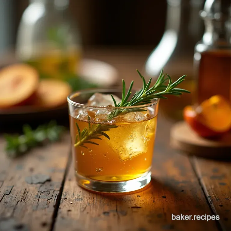 The Quintessential Rosemary Simple Syrup Aromatic Versatile Infusion presentation