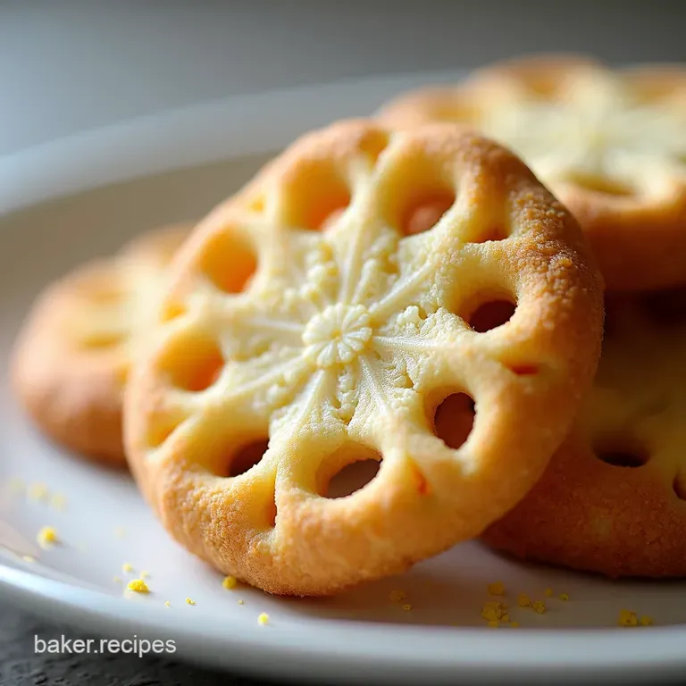 Honey Almond Lace Cookies Florentines