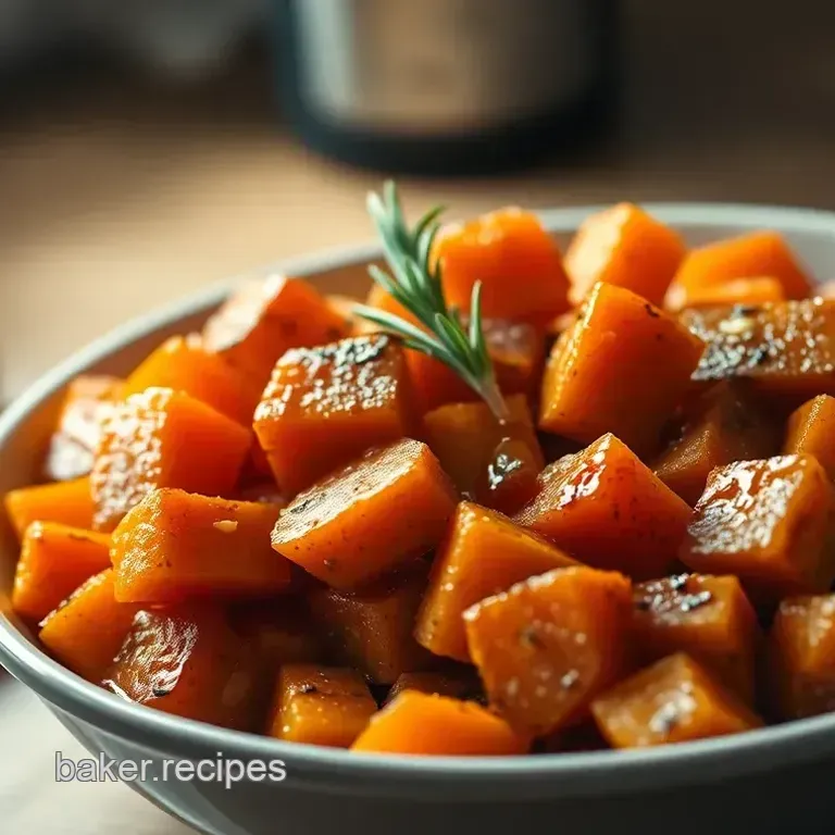 Honey-Glazed Roasted Sweet Potatoes with Rosemary & Sea Salt