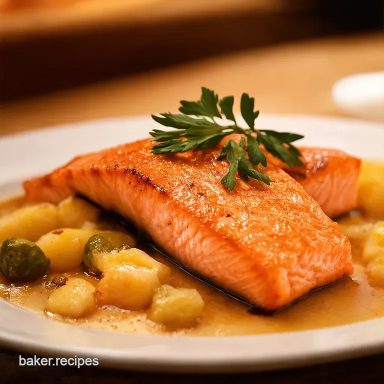 Honeykissed Salmon a Sweet Savory Sensation presentation