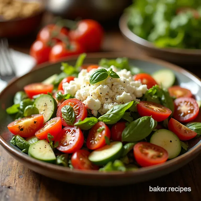 Horiatiki Heaven the Ultimate Authentic Greek Salad presentation