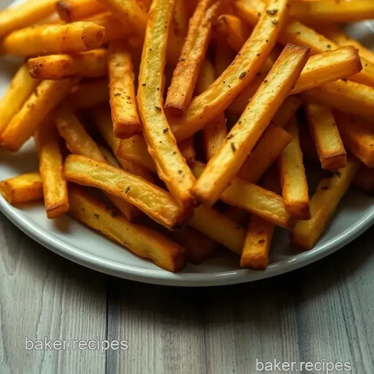 How to Make Oven Fried French Fries presentation