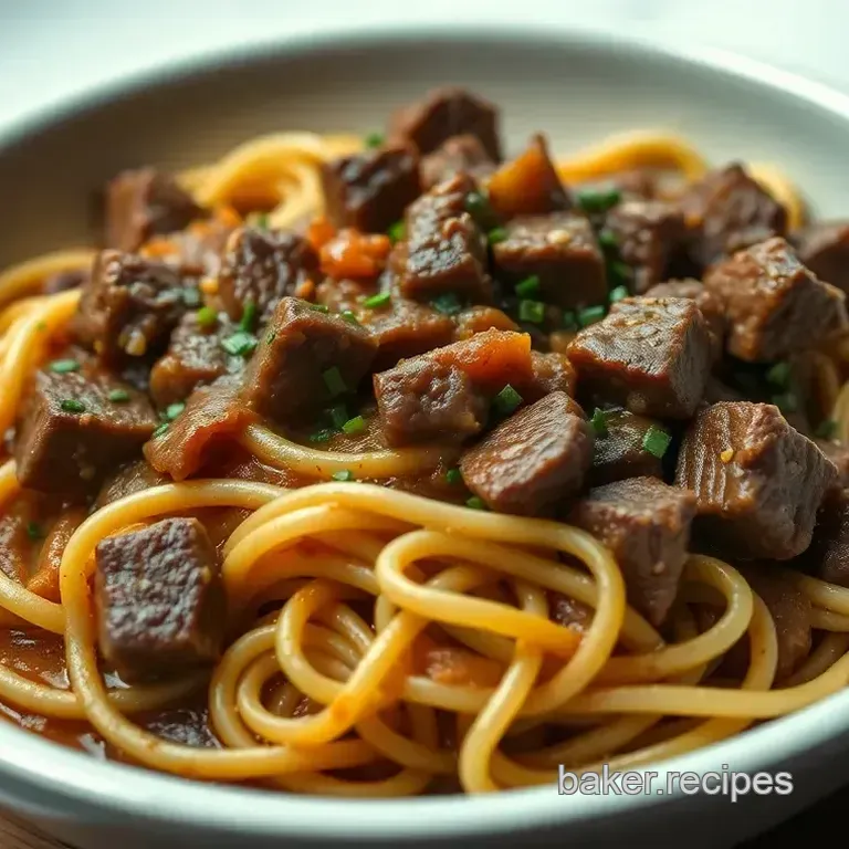 Instant Pot Beef and Noodles: A Cozy One-Pot Wonder