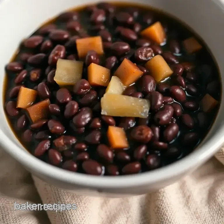 Instant Pot Black Beans presentation