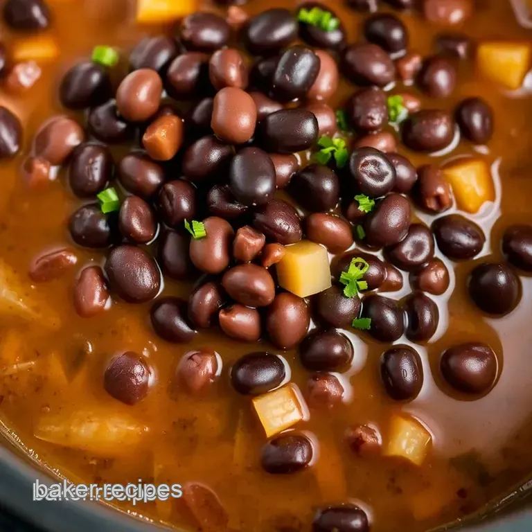 Instant Pot Fiesta Black Beans presentation