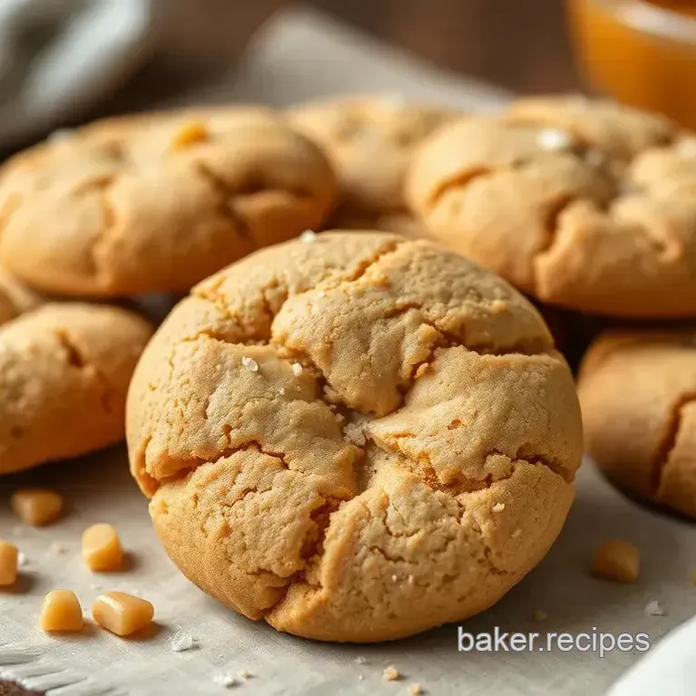 Sweet & Salty Bake Salted Caramel Cookies