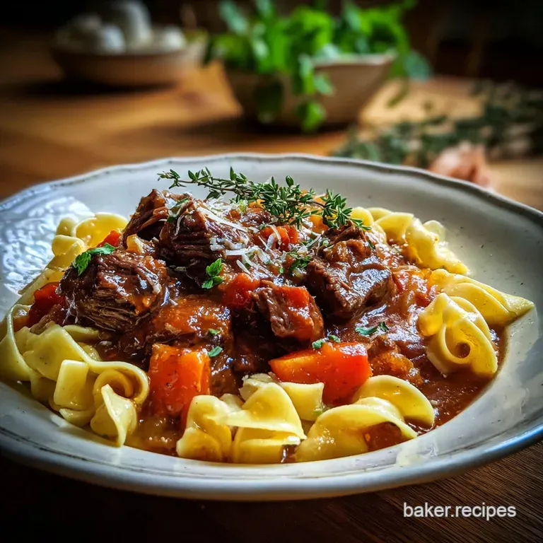 Italian Pot Roast Stracotto: Slow Cooked Perfection