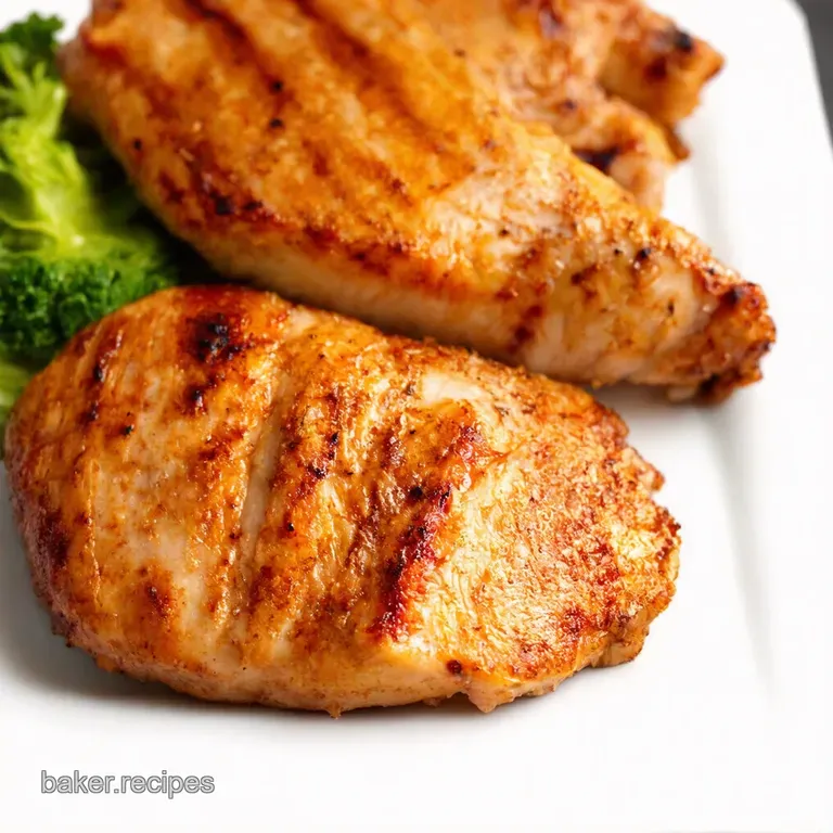 Juicy FlavorPacked Grilled Chicken Breast