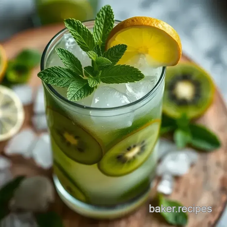Kiwi Mint Mojitos: Sunshine in a Glass