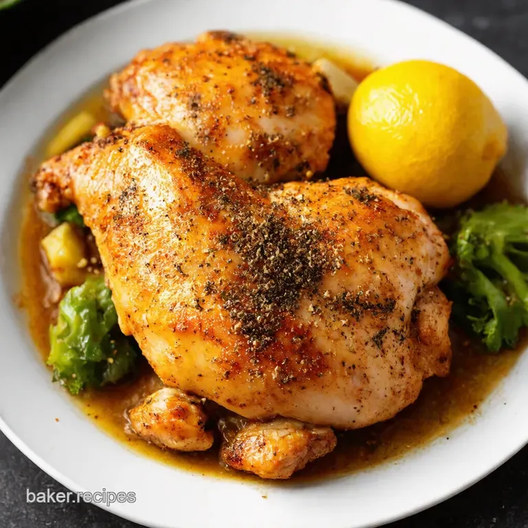 Lemon Black Pepper Chicken Tangy Perfection