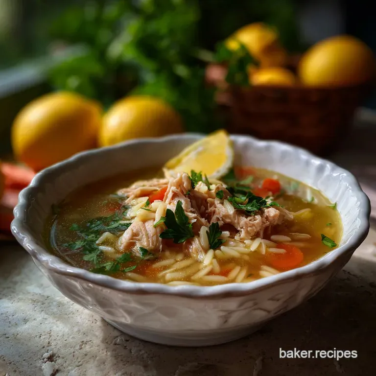 The Ultimate Slow Cooker Lemon Chicken Orzo Soup
