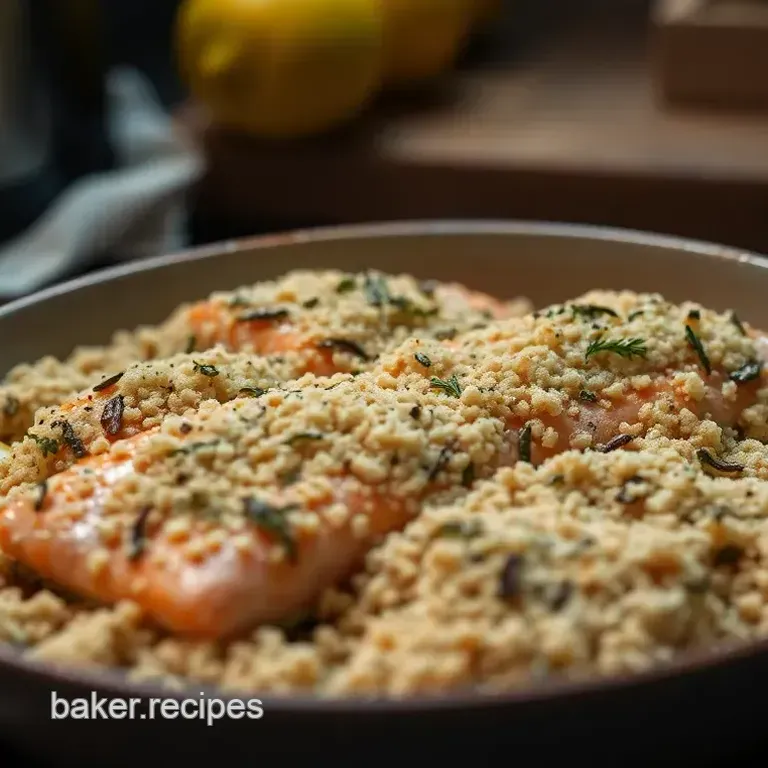 Lemon-Herb Crusted Baked Salmon: A Weeknight Wonder