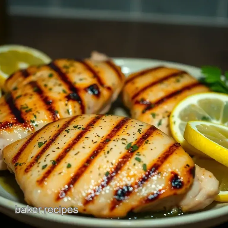 Lemon Herb Grilled Chicken with Seasonal Veggies