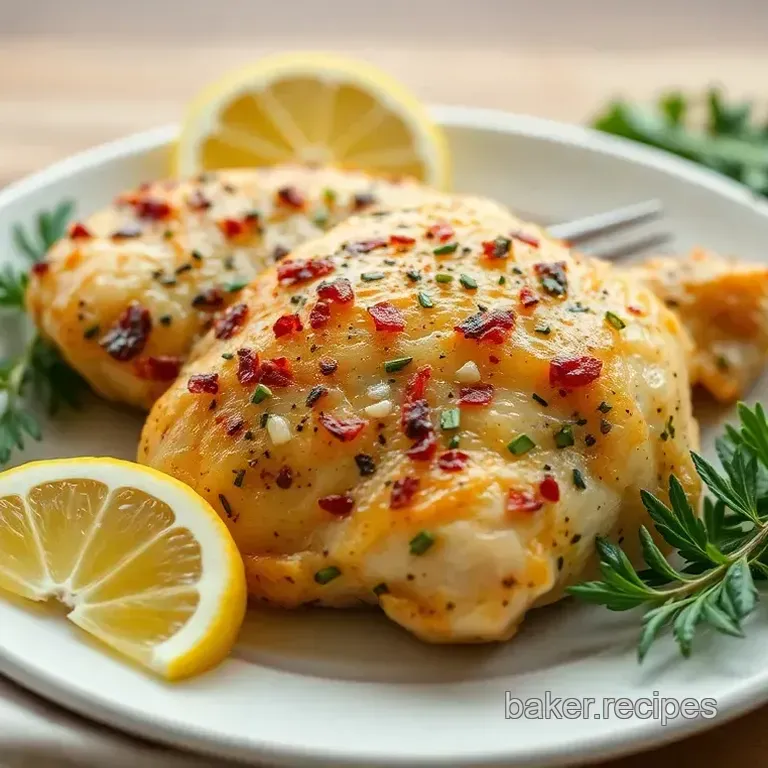 Lemon Herb Mediterranean Chicken with Roasted Vegetables