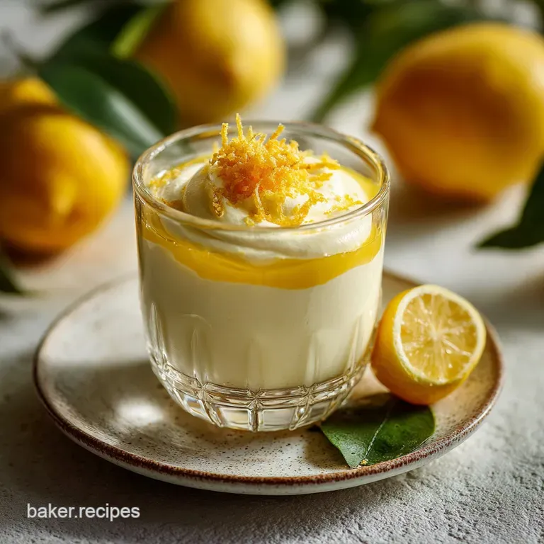 Lemon Mousse Lemon Curd: Silky & Tangy