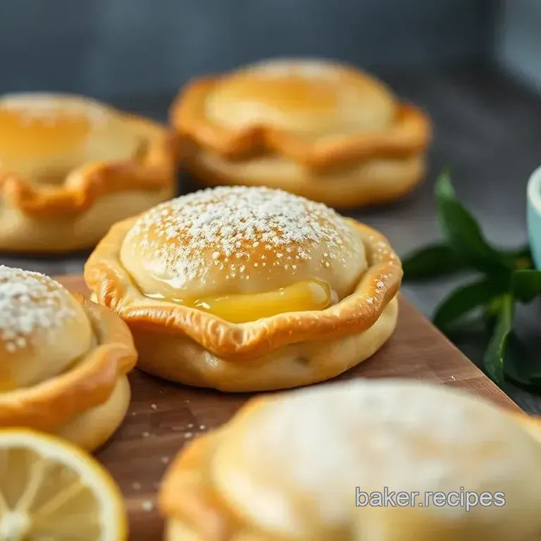 Zesty Lemon Kolaches: A Citrus Delight