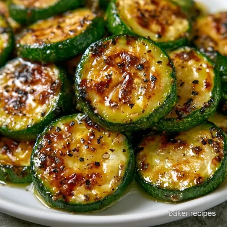 Lemon Saut&eacute;ed Zucchini with Garlic
