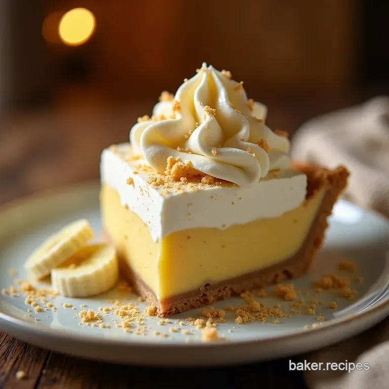 Nofuss Favourite Lightningfast Banana Pudding Pie the Shortcut Superstar presentation