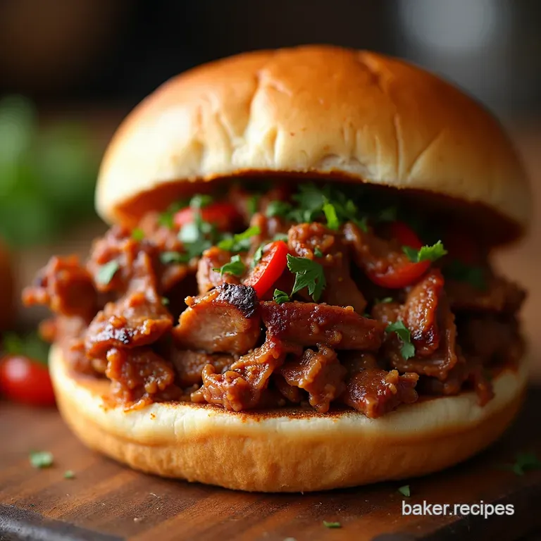 Managed Low Slow Bbq Pulled Pork Shoulder presentation