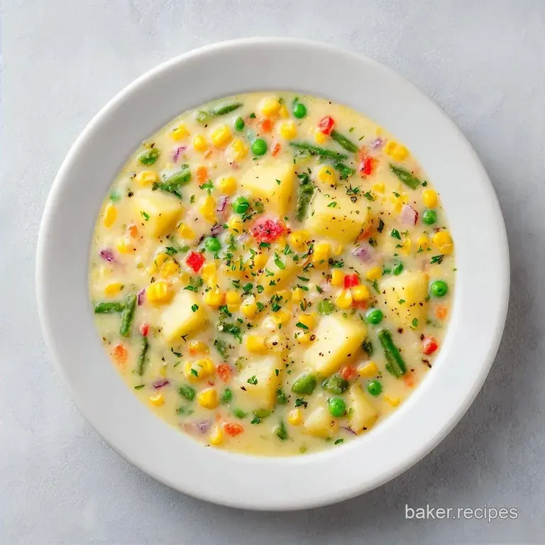 Meatless Corn Chowder: Velvety and Creamy