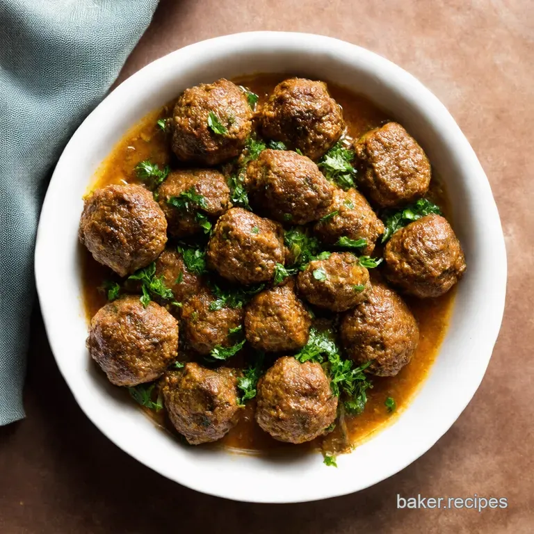 Mediterranean Lamb Meatballs with LemonHerb Yogurt Sauce